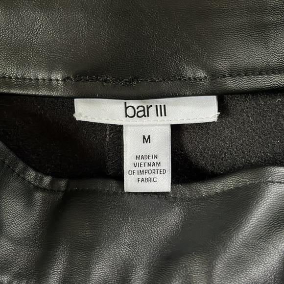 Bar III faux leather skirt - Picture 5 of 8